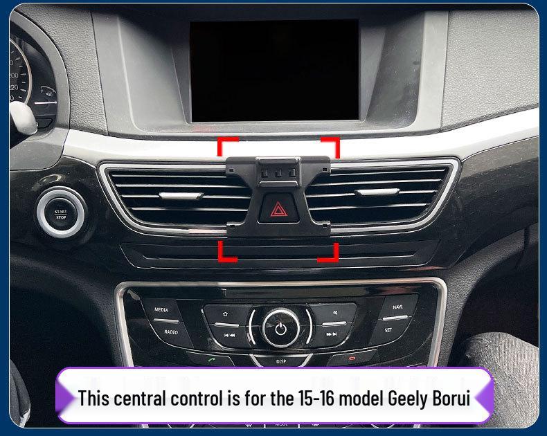 Geely Borui (2015-2021) Mobile Phone Car Mount for Navigation and Interior Modification.