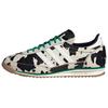 Originals Sl72 Og Classic Versatile Running Shoes Unisex Sneakers Black White Green JR1639