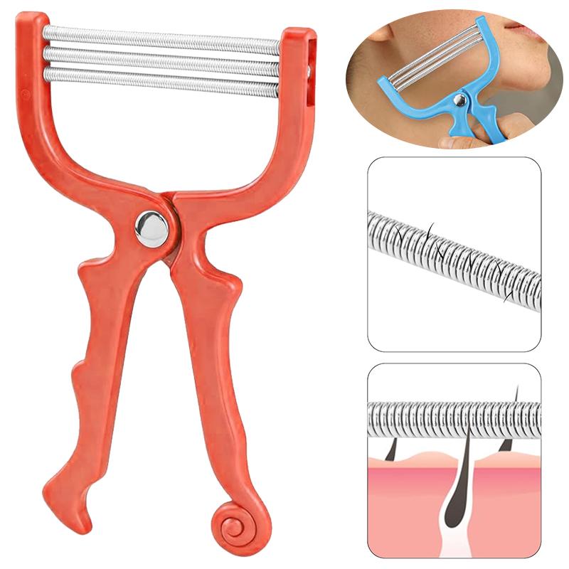 High-Quality Handheld Facial Hair Remover Manual Removal Epilator Beauty Shaving Threading Tool For Women Adults Beauty Epilator