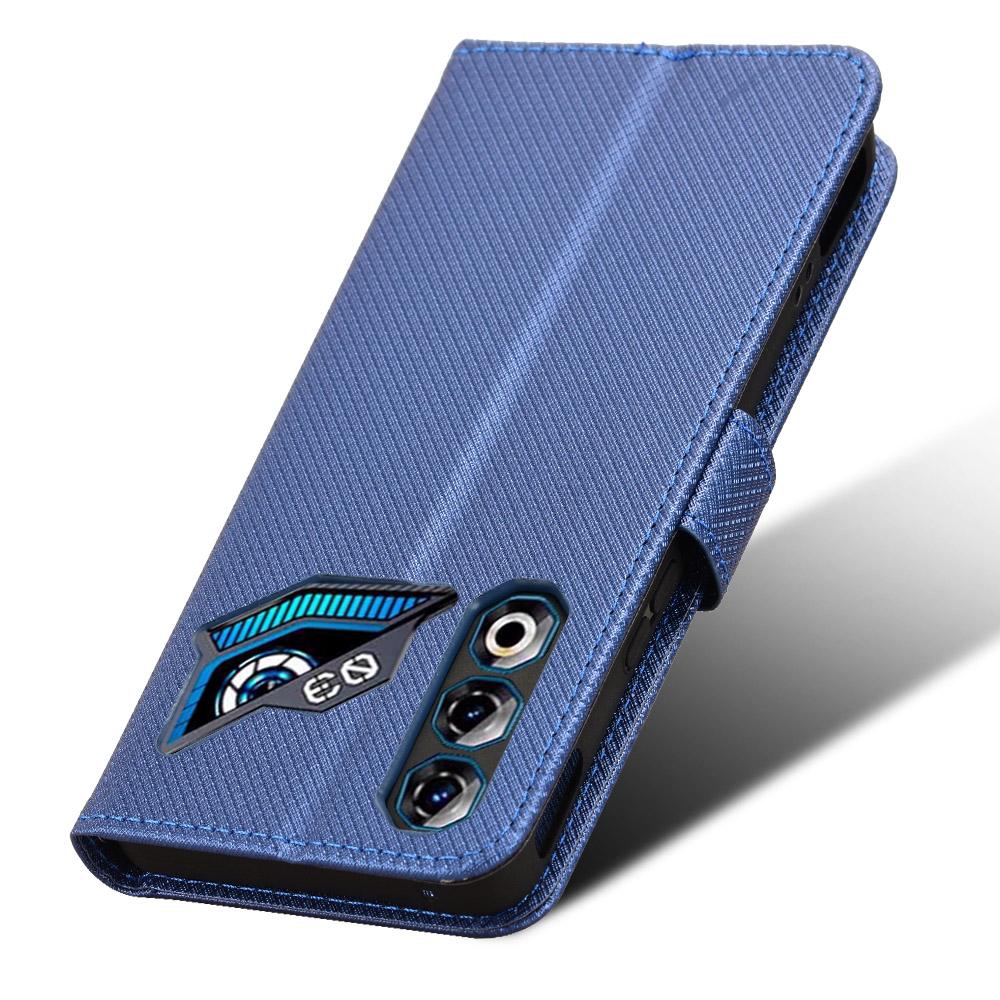 Pro ZTE nubia Neo 3 GT 5G Kožené pouzdro peněženka s popruhem Diamantová textura Kryt na telefon