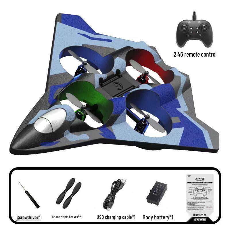 6th Gen Remote Control Foam Fighter Bomber Airplane Toy