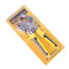 Steel Handle Stud Crimper Double Handed Ceiling Punching Pliers Plaster Drywall Tool For Fastening Metal Studs & Keels