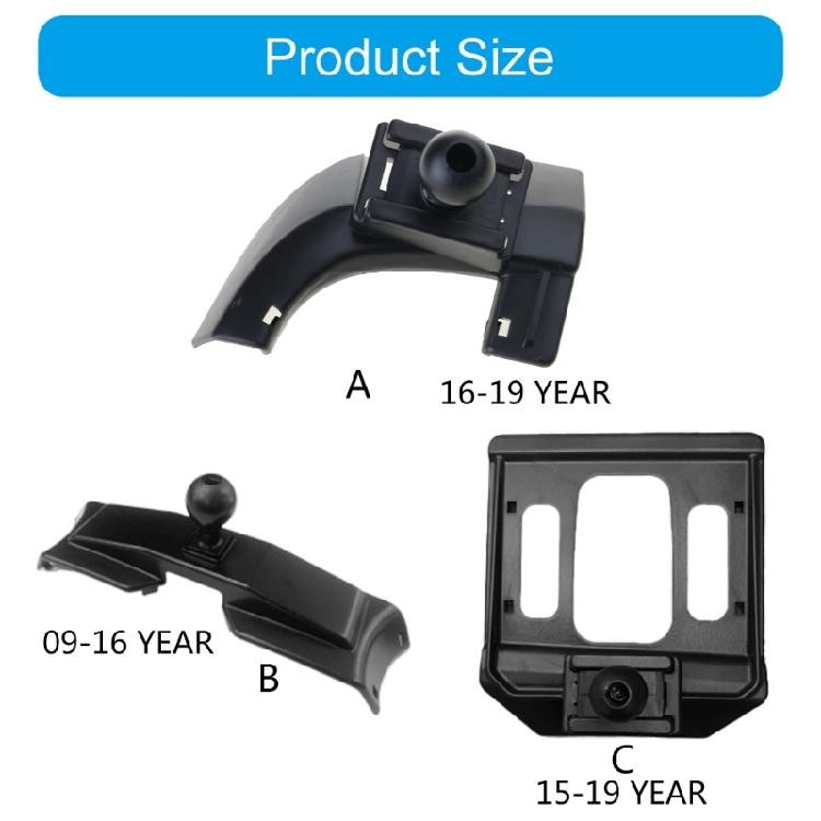 Automobile Car Mobile Holder Support Stand, Quick Release Button for for Music and Calls, Effortlessly Angles Adjustment