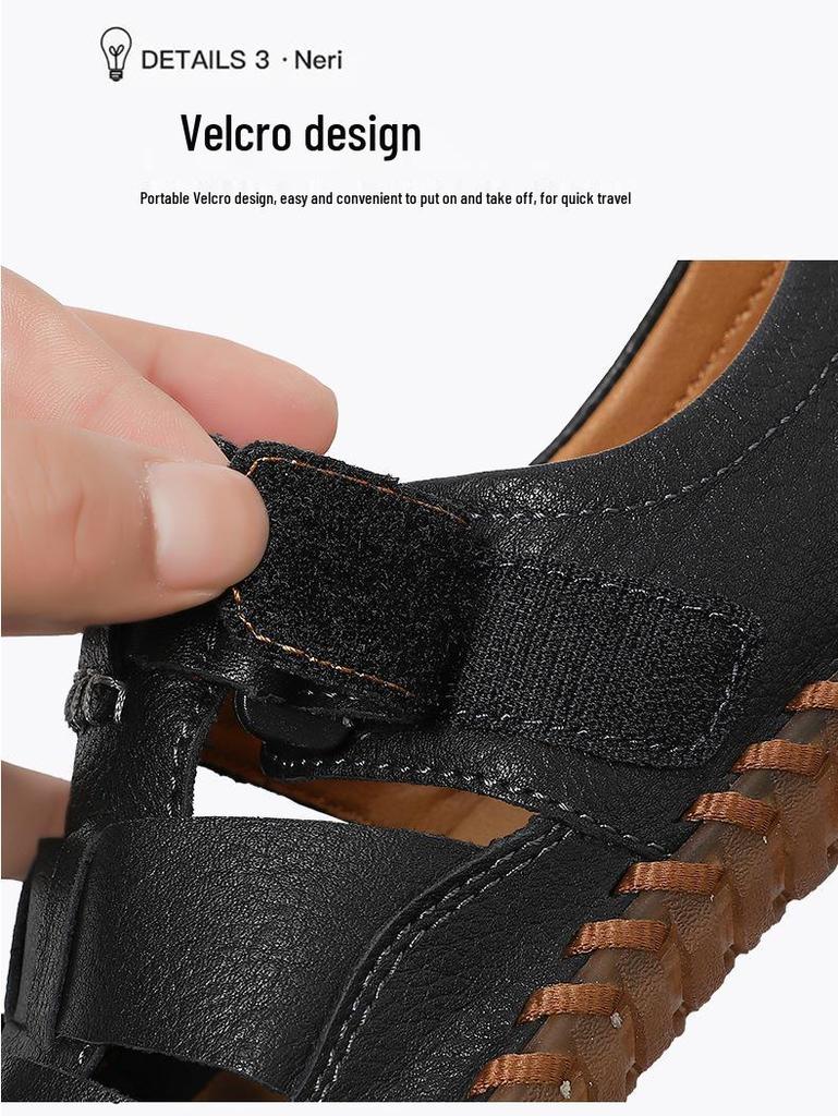 Sommer 2026 Herren Atmungsaktiv Große Größe Römische Webart Strand Sandalen