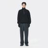 Customellow Black Turtle Neck Half Zip Sweater Black Cwwaw25903bkx