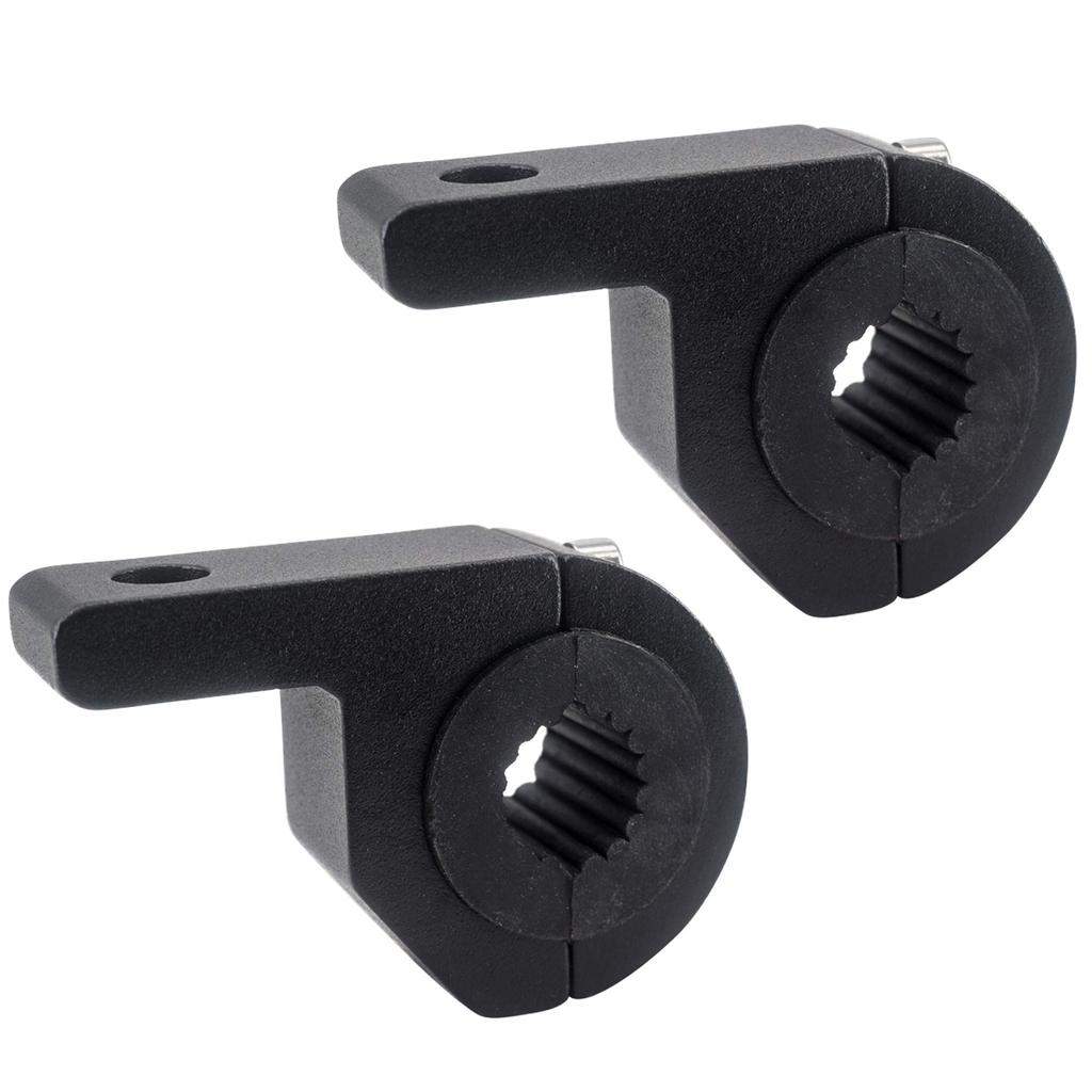 X-STYLE Work Light, Aluminum Bracket, Diameter 0.7 - 1.2 inches (17 - 31 mm),