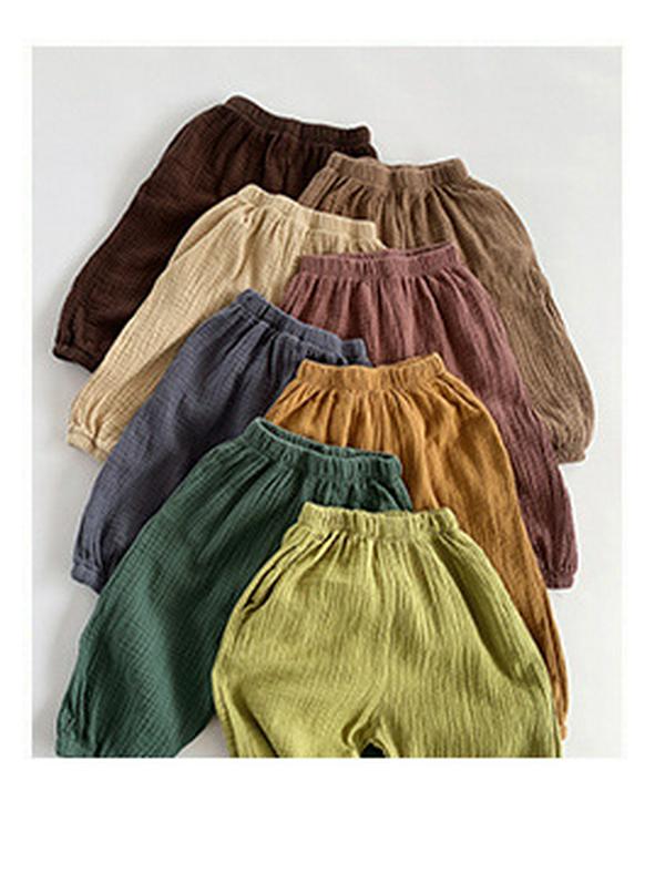 2025 Summer Korean Style Cotton Sleeveless Vest for Toddlers - Boys & Girls Casual Loose T-shirt