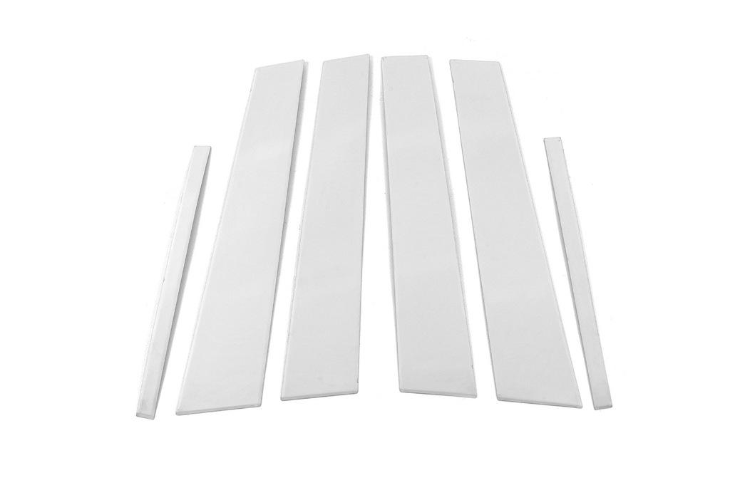 

Накладки на дверные стойки (6 шт, нерж) для Kia Sportage 2015-2021 гг