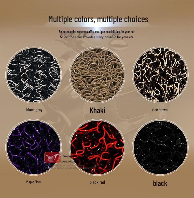 Piaggio Lady ZIP Motorrad Seidenfußmatte: BYQ100T-E Sportversion Dickeres Pedalpad