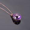 BELLA BOX Luxury Drop Shaped Large Pendant Women's Fashion Clavicle Chain Fine Jewelry New Trendy