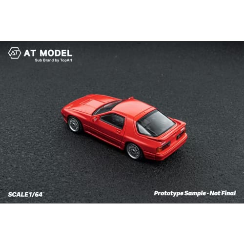 FREESTYLE AT MODEL 1/64 Scale Mazda RX-7 FC3S Infini Red Finished Product AT64003