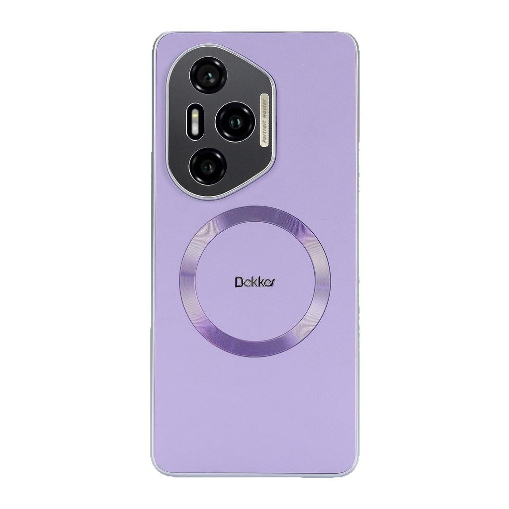 Einfache Leder-Magnet-Handyhülle ist geeignet für Honor 400PRO sturzsicher MAGIC6 feines Loch X60PRO High-End-Schutzhülle.