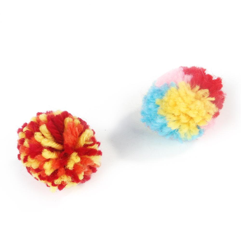 Cat toys, pet toy combination set, cat teaser cat stick rainbow three-channel cat supplies 22-piece set