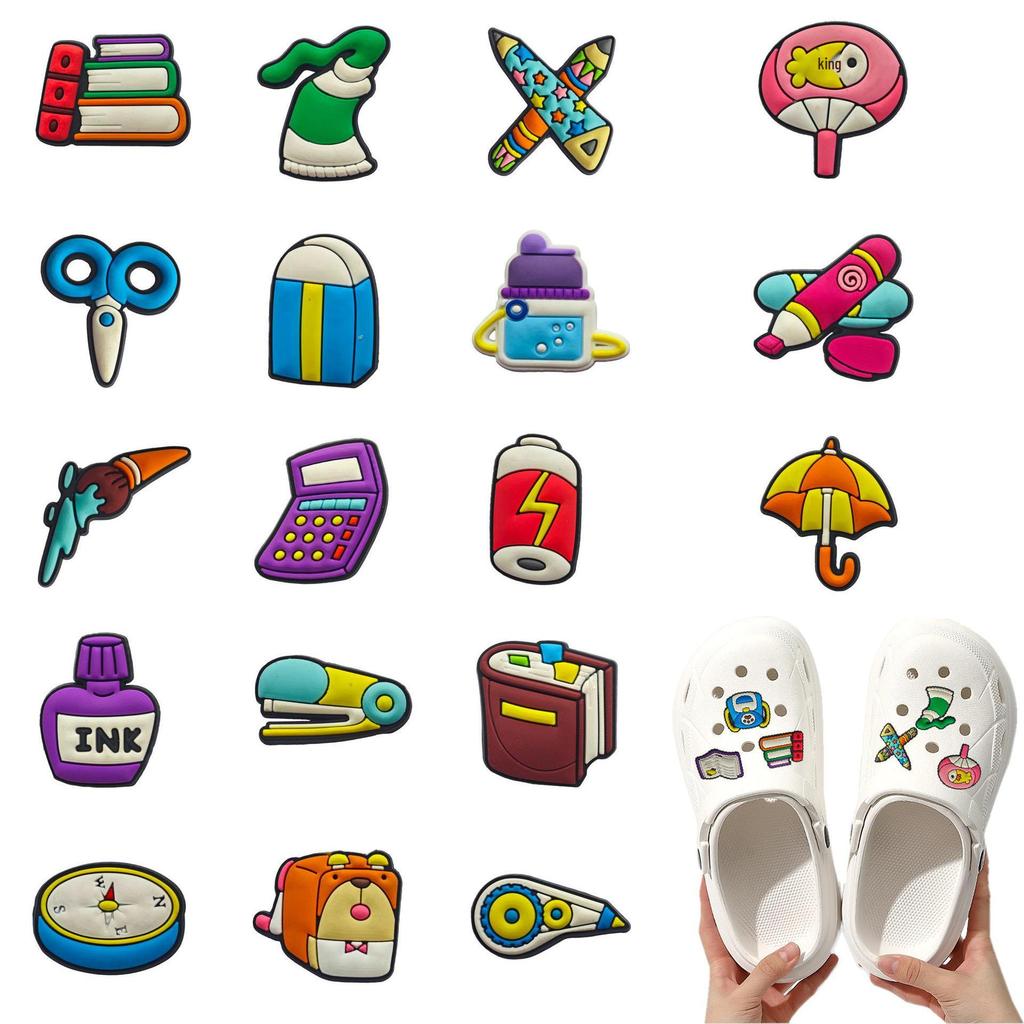 Detachable Cartoon Shoe Flower Buckle Decoration for Hole Shoes