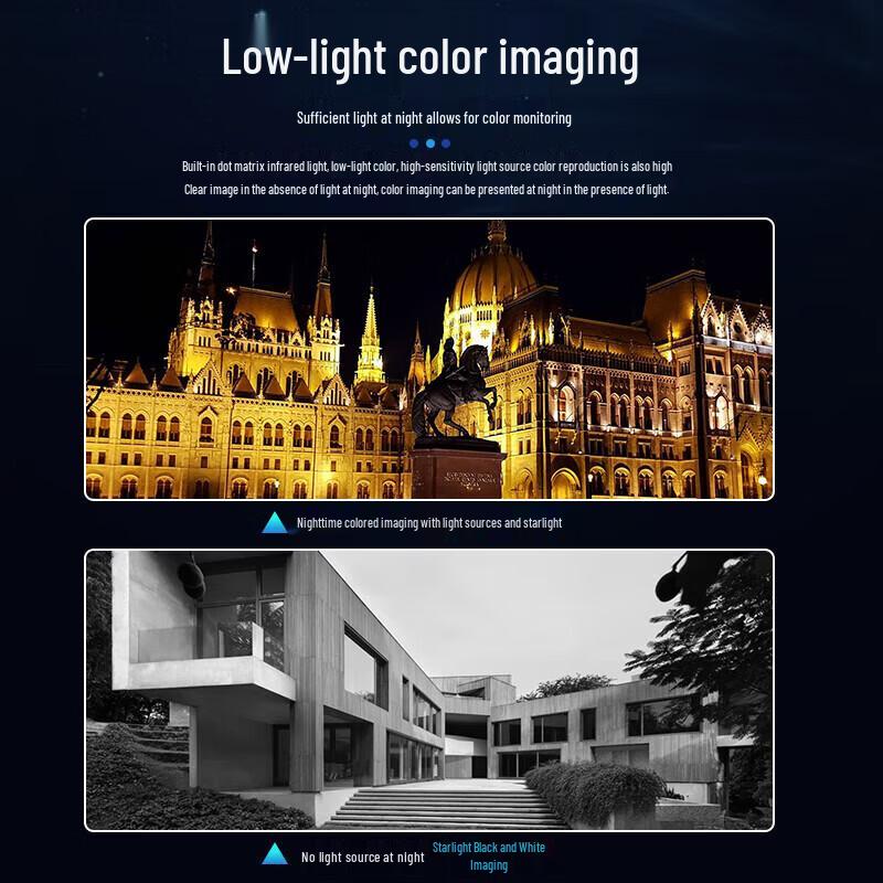 Hikvision 8MP 4K Outdoor Starlight Night Vision IP Camera CN plug (adapter included)