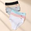 6Pcs Women Panties Breathable Underwear Comfort Girls Briefs Solid Panty Soft Cotton Underpants Sexy Mid-Waist Female Lingerie