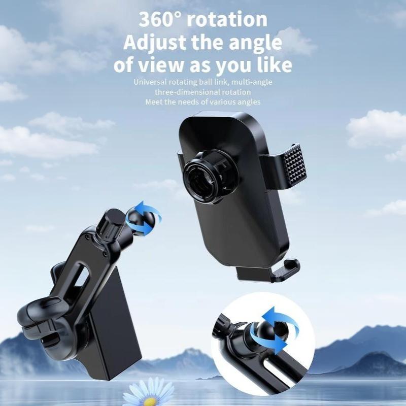 Gravity Phone Mount For New Energy Vehicle Touchscreens – Stable And Anti-Shake