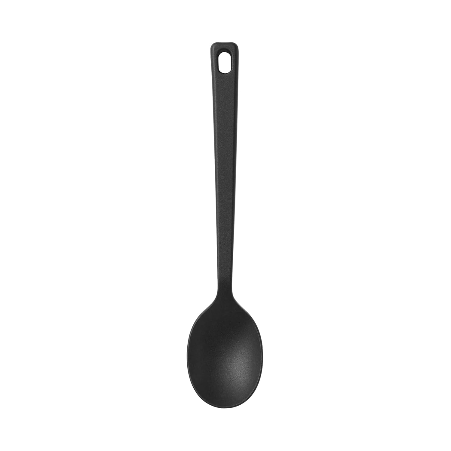 Muji Silicone Cooking Spoon Small Black Approximately Length 25cm