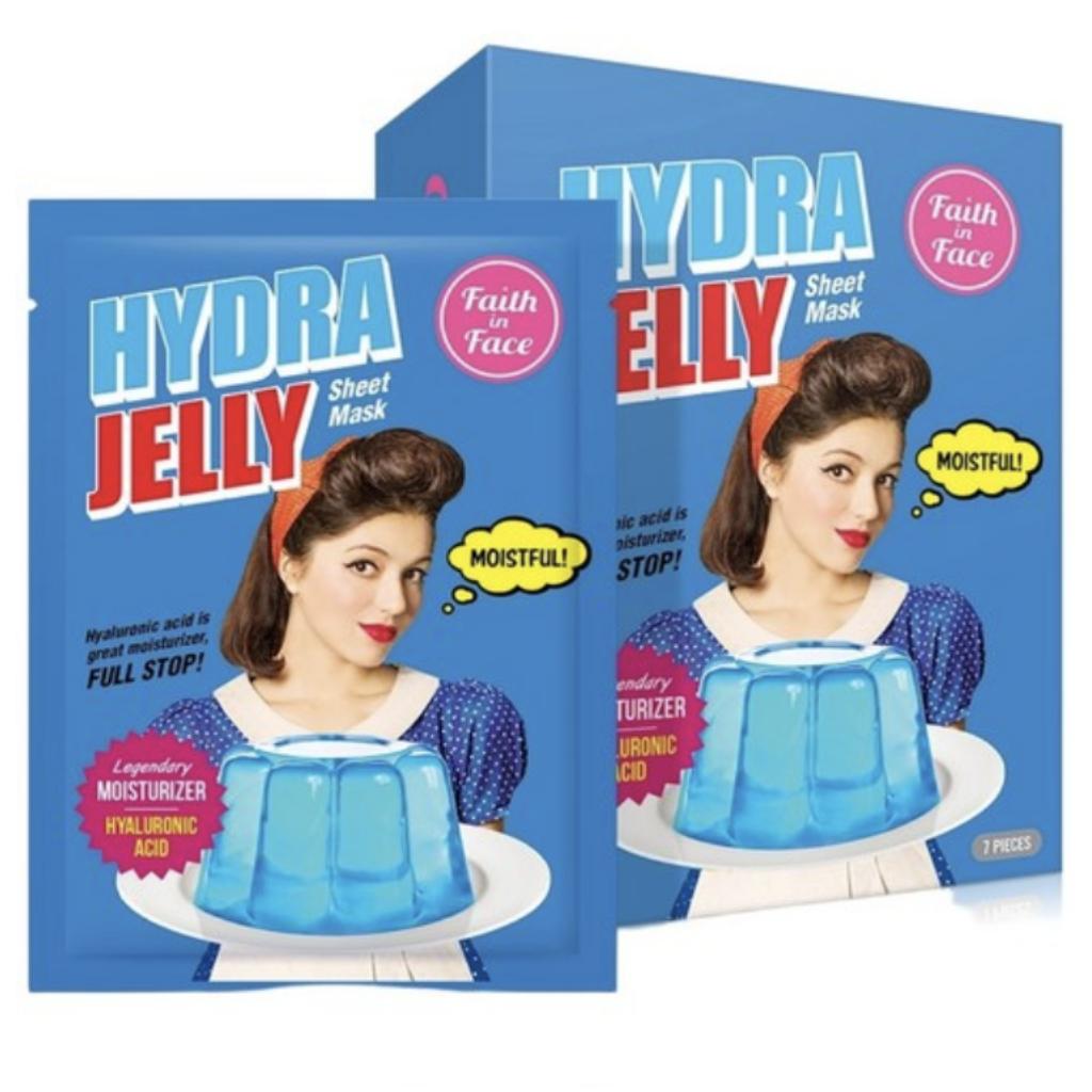 

[Face In Face] Желейная тканевая маска 7 шт. Vita Tone Up Сияние / Cica Успокаивающая с центеллой / Hydra Увлажняющая с гиалуроновой кислотой Hydra Moisturizing