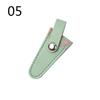 Colorful Vintage Embroidery Scissors Sheath Lattice Scissors Protective Cover Small Sharp Pointed Scissors Protection