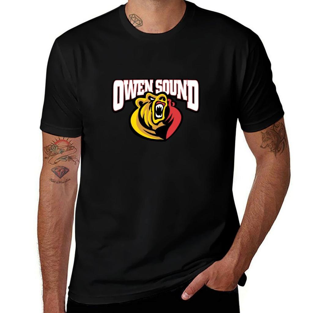 Owen Sound Attack T-Shirt t shirt personalised anime tshirt man t shirt graphic T-Shirt