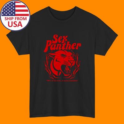 Anchorman Sex Panther Men#039;s Black Size S5XL Unisex T-Shirt