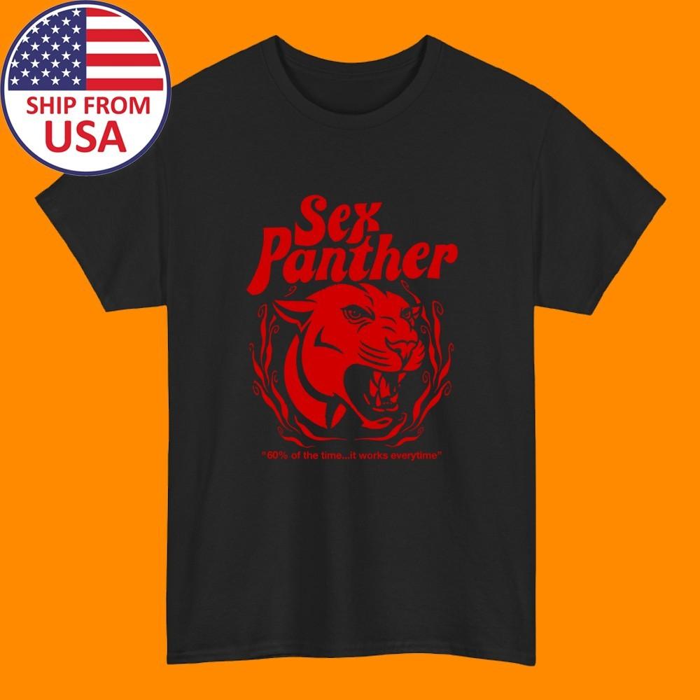Anchorman Sex Panther Men#039;s Black Size S5XL Unisex T-Shirt S