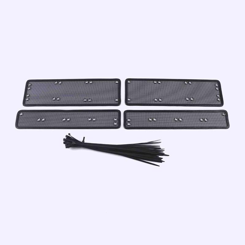 Middle Screening Mesh Front Grille Mesh For TOYOTA Rav4 2016-2024 Front Grille Net Cover Stainless steel Car Accessories 2016-2019