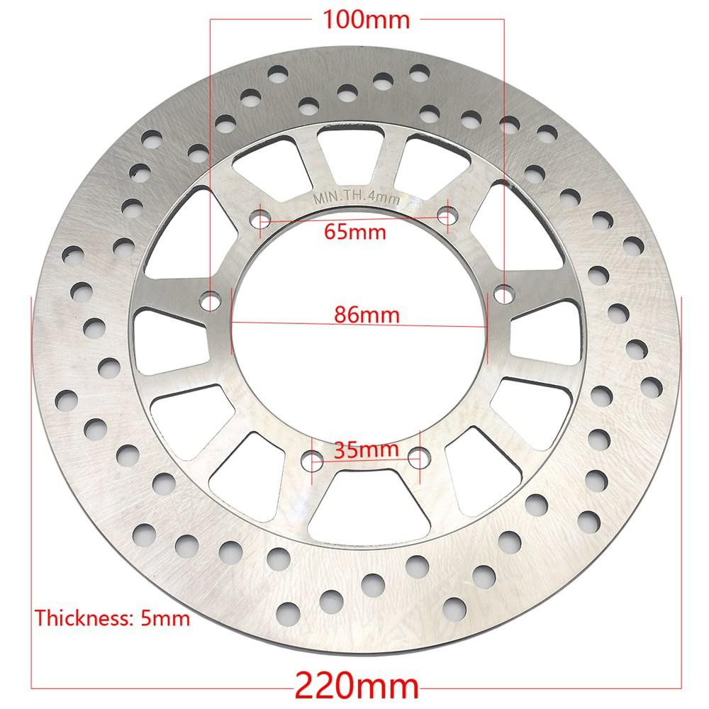 For Yamaha XT600 1987 XT600Z Tenere 1988-1990 XT600E 1992-2003 XT 600 Z E XT660 XT 660 1991-98 Motorcycle Rear Brake Disc Rotor