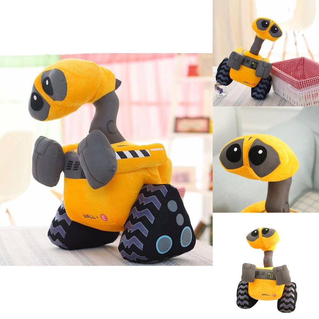 Adorable Wall-e Robot Plush Toy Soft Stuffed Doll For Kids Perfect Gift Idea