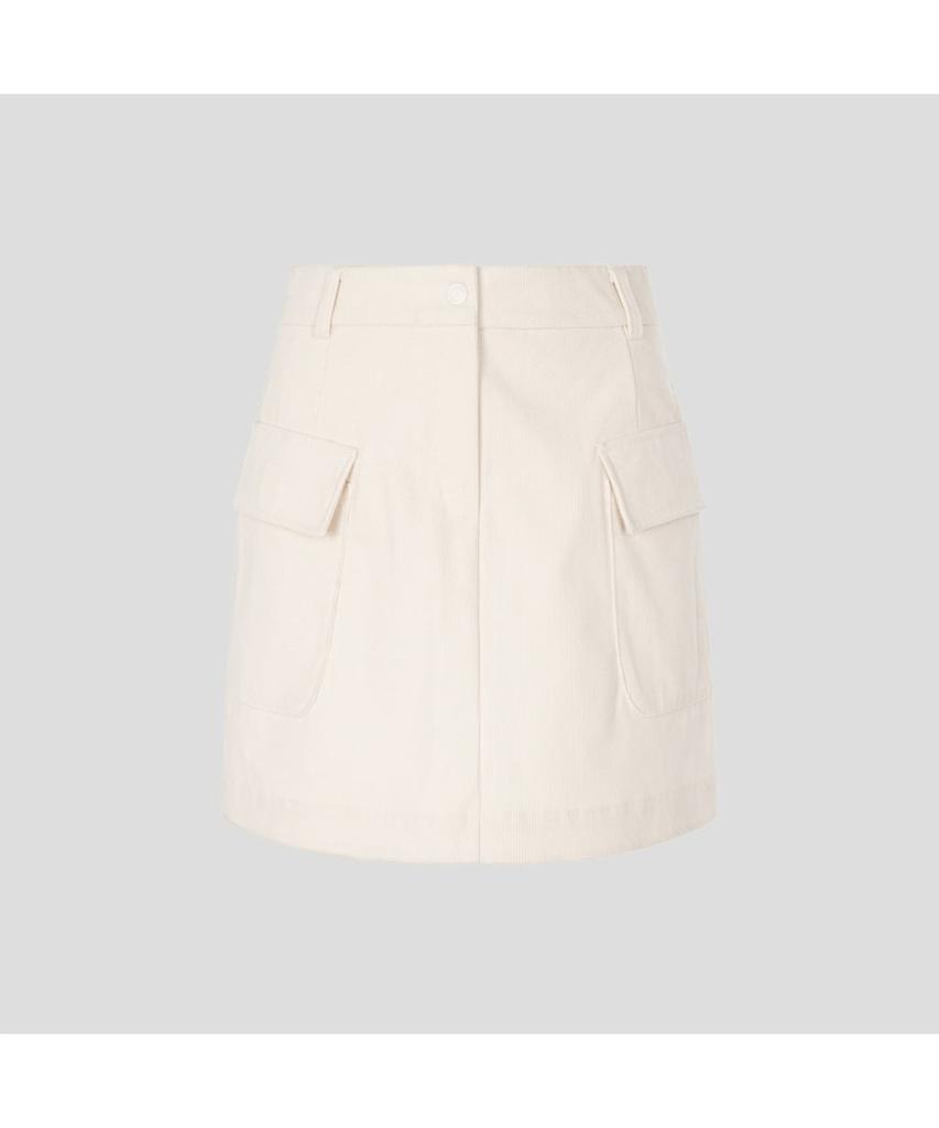 BEANPOLE GOLF Women'S Corduroy H-Line Culottes - Ivory