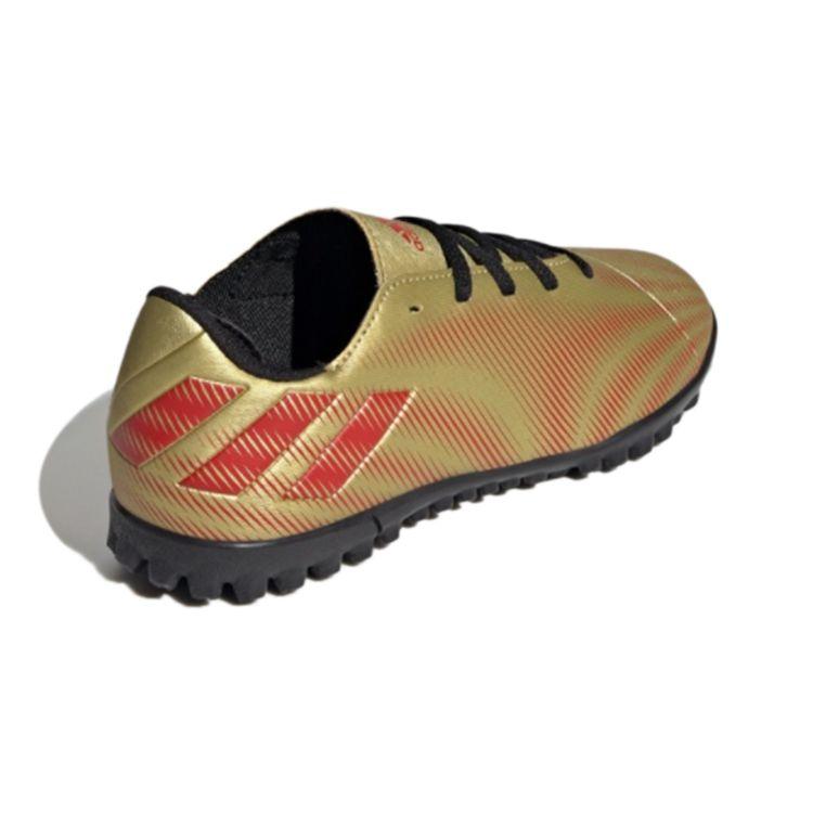 Adidas Messi .4 Tf K Messi Turf Soccer Shoes Kids Soccer Shoes Gold FY0812