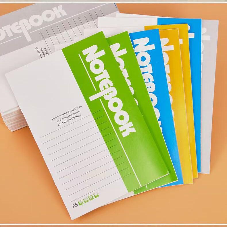 A5 Lined Soft Cover Notebook for Office & Student Use