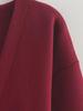 Early Autumn V-Neck Slim Cardigan & Hip Skirt Set for Women