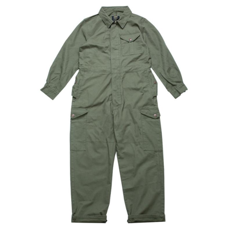 Herren Overall im amerikanischen Stil mit mehreren Taschen, Werkzeugoverall, locker, Arbeiter-Overalls-Anzug