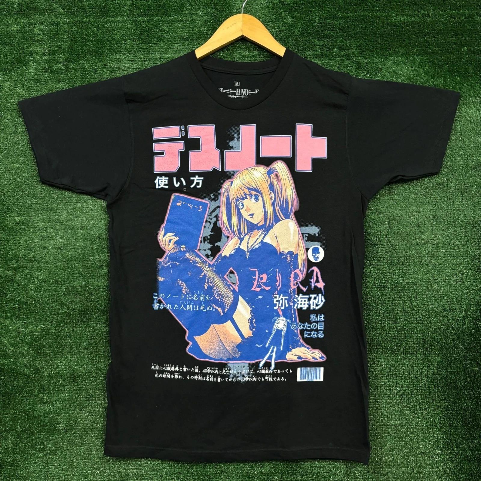 Т-shirt с принтом Misa Amane из аниме Death Note, размер Medium XL