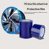 PE Blue Heavy Duty Car Wheel Rim Tape 1 Roll Strong Adhesion Scratch Guard Easy Install for Auto Rim Protection
