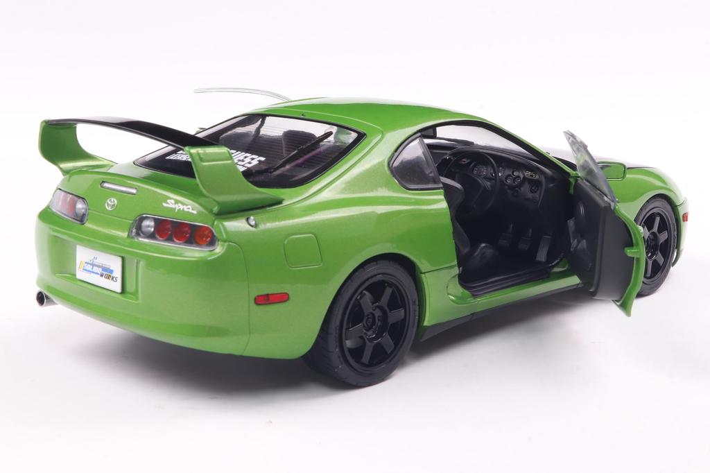 Solido Toyota Supra A80 Solid Works 1993 Green 1/18 Mk.4