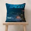 Pc NNeed For SSpeeds Game Pillow Cushion Cover Pillowcase Living Room Sofa Home Decor Customized