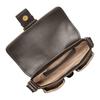 MICHAEL KORS Colby two-color new logo print design polyester hand shoulder bag medium size women's brown