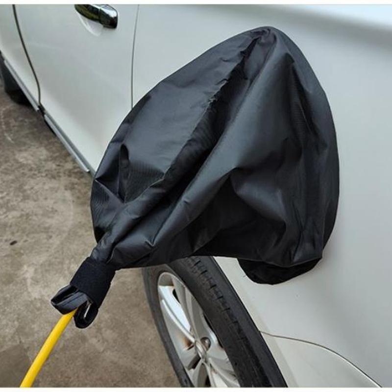 

Чехол для порта зарядного устройства электромобиля, пылезащитный магнитный защитный чехол для порта зарядки электромобиля для нового энергетического автомобиля чёрный