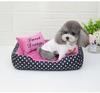 Dog Bed Plush Large Dogs Warm Bedding for Winter Fluffy Accessories Small Breeds Kennel Medium Sofa Pet Supplies Cats Mat Beds