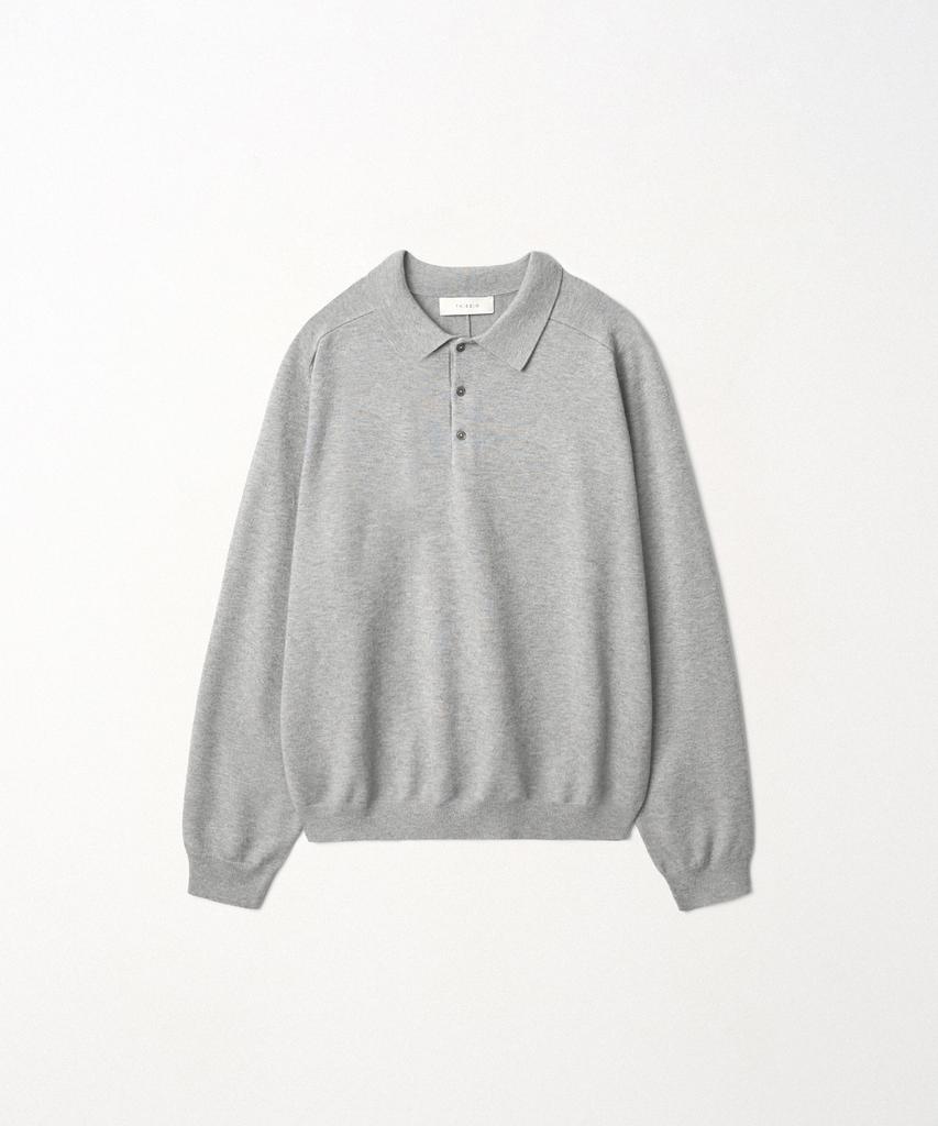 EZIO Signature Collar Knit_Grey