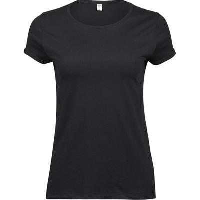 Womens/Ladies Roll-Up T-Shirt