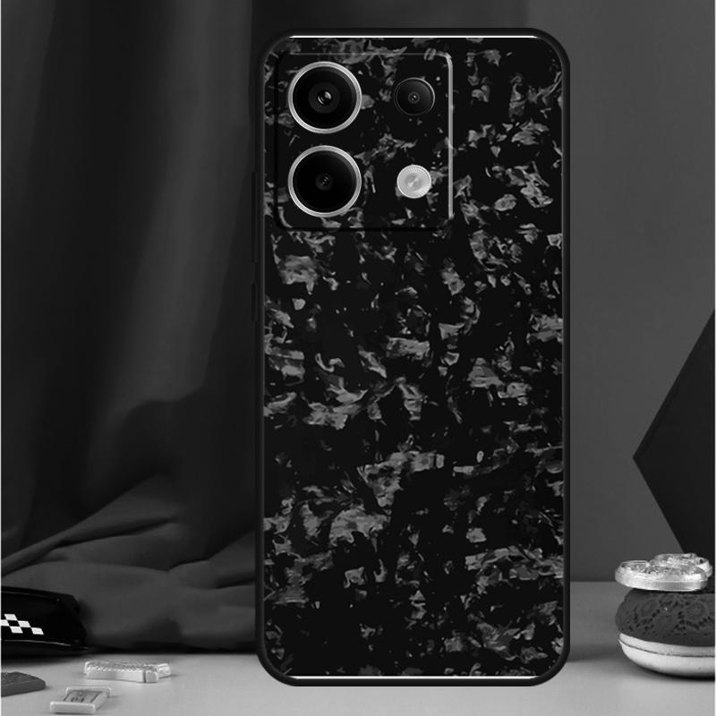Forged Carbon Case For Xiaomi Redmi Note 14 Pro 13 12 11 10 15 Pro Plus Redmi 15 14C 13C 10C 12C 15C Funda