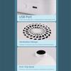 Strong Suction Nail Dust Collector USB Honeycomb Nail Vacuum Cleaner  Nail Polish Remover