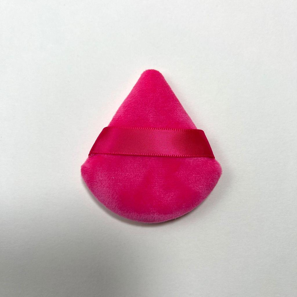 Triangular Super Soft Setting Powder Puff Flocked Sponge