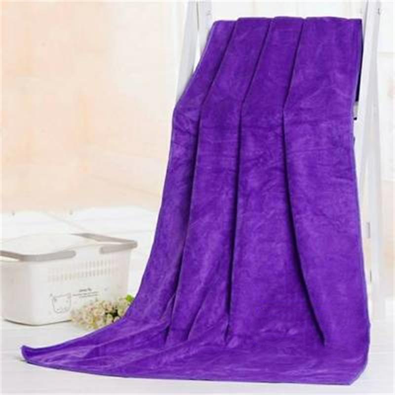 Microfiber Bath Towel Super Large Absorbent Soft Fast Drying Towel Multipurposed for Travel Sports Spa Swimming Massage Beauty