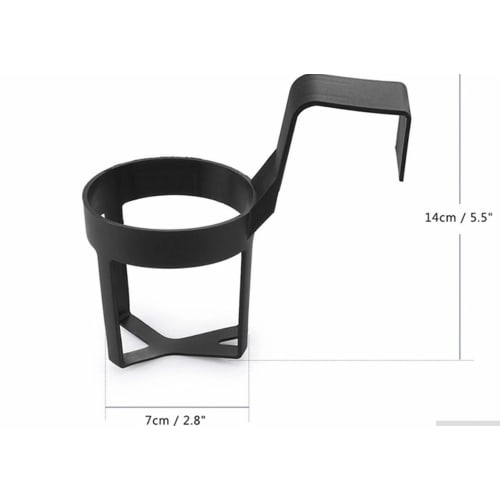 PULABO Universal Car Truck Drink Cup Water Bottle Holder Bedside Hanger, Commercial Glass Rack/Cup Dispenser