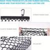 Truck Bed Cargo Net Truck Bed Storage Net Organizer Envelope Cargo Net Elastic Mesh Net For Chevy Silverado 130*45cm